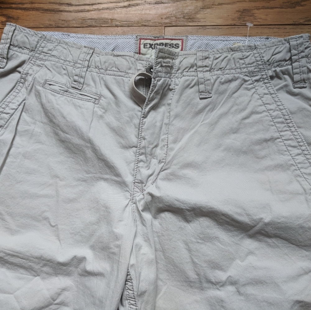 Express ♠️ gray cotton pants men's M NWT